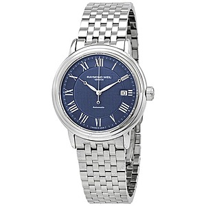 Raymond Weil Maestro 39MM Blue Dial Swiss Automatic Men's Watch $399 + Free Shipping