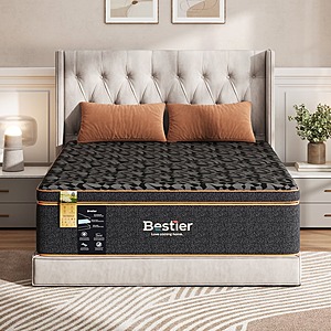 Bestier 12" Gel Memory Foam Mattress (Black, Queen) $159.99 + Free Shipping