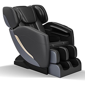 SMAGREHO Full Body, Zero Gravity Massage Chair (Black/Khaki) $519.99 + Free Shipping