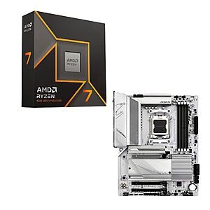 Microcenter: B650 AORUS ELITE AX ICE Motherboard +  AMD Ryzen 7 9700X $349.99 + Free Pickup