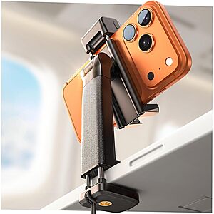 Prime Members:LISEN Airplane Phone Holder w/ LED Light $8 + Free Shipping