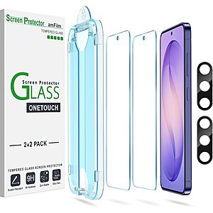 Prime Members: amFilm OneTouch Galaxy S26/S25/S24/S23 and Pixel 9/10 Screen Protectors from $4.49 + Free Shipping
