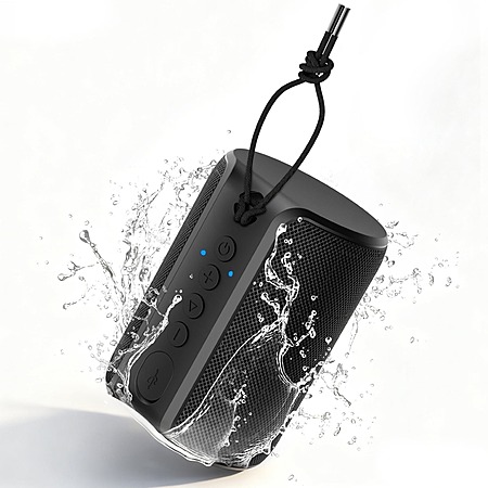 VILINICE Portable Bluetooth IPX7 Waterproof Speaker (Black) $4.98 + Free Shipping w/ Walmart+ or $35+ orders