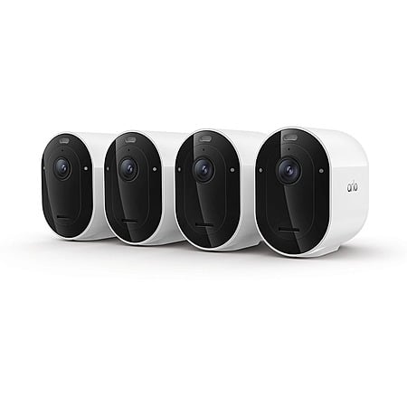 4-Cam Arlo Pro Wireless Security Camera 2K HDR Kit (6th Gen, 2025 Release) + 1-Month Trial of Secure Plan (White) $199.99 + Free Shipping