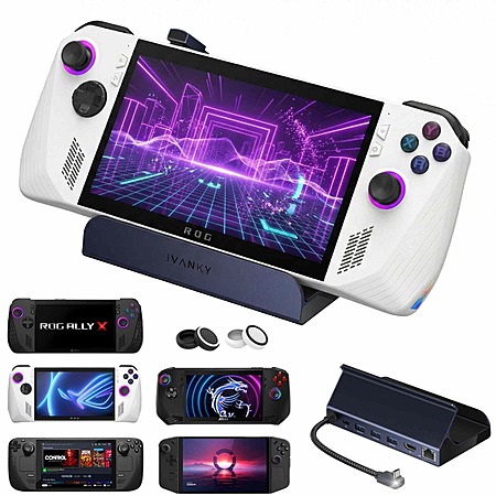 iVANKY 8-in-1 4K@144Hz HDMI 2.1 Docking Station for ROG Ally & Steam Deck $22 + Free Shipping w/ Prime or $35+ orders