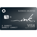 Ink Business Unlimited® Credit Card: $750 Bonus Cash Back w/ $6K Spend in First 3 Months