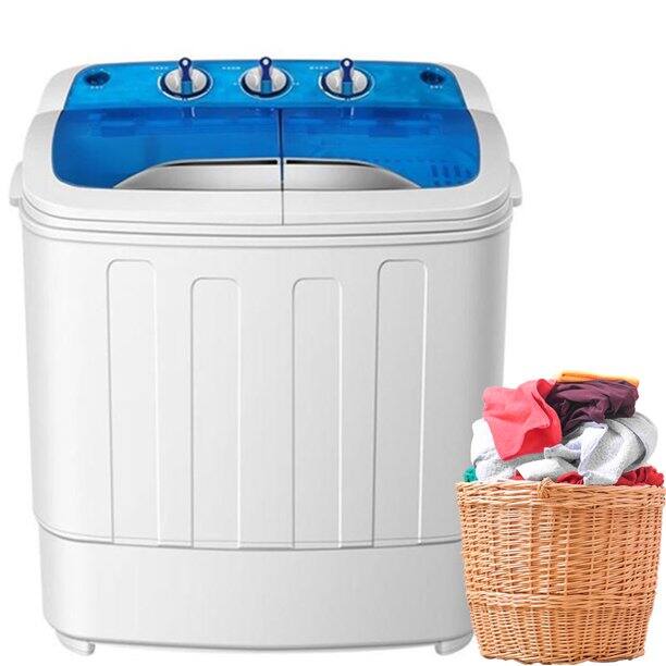 Portable Mini Compact Twin Tub Washing Machine $159.95+Free Shipping