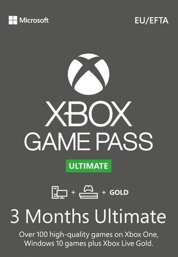 3 Months Xbox Game Pass Ultimate [Instant e-delivery] [VPN needed] $17.79