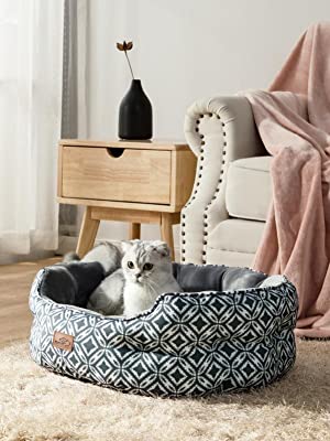 Bedsure Round Super Soft Plush Flannel Puppy Beds $12.99~$17.49 + Free Shipping with Prime