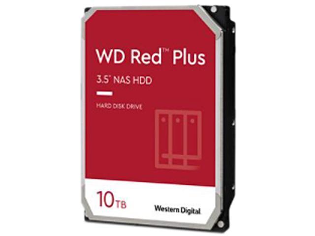 WD Red Plus 10TB NAS Hard Disk Drive - 7200 RPM Class SATA 6Gb/s, CMR, 256MB Cache, 3.5 Inch $209.99 + Free Shipping