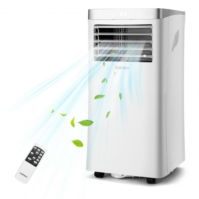 Costway 8000 BTU 3-in-1 Portable Air Conditioner with Remote Control $239 + Free Shipping