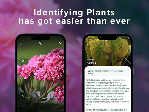 NatureID Plant Identification Premium Plan: Lifetime Subscription $14