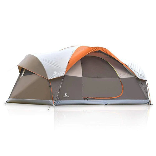 ALPHA CAMP 8 Person Glamping Tents for $125.99 + Free Shipping