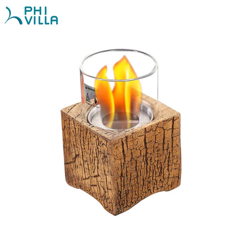 Phi Villa 4.7" Indoor/Outdoor Portable Tabletop Fireplace $36.99 + Free Shipping