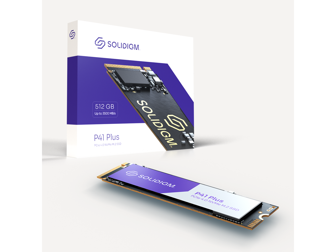 Solidigm P41 Plus PCIe Gen 4 NVMe M.2 QLC Internal SSD: 1TB $53, 512GB $35 + Free Shipping