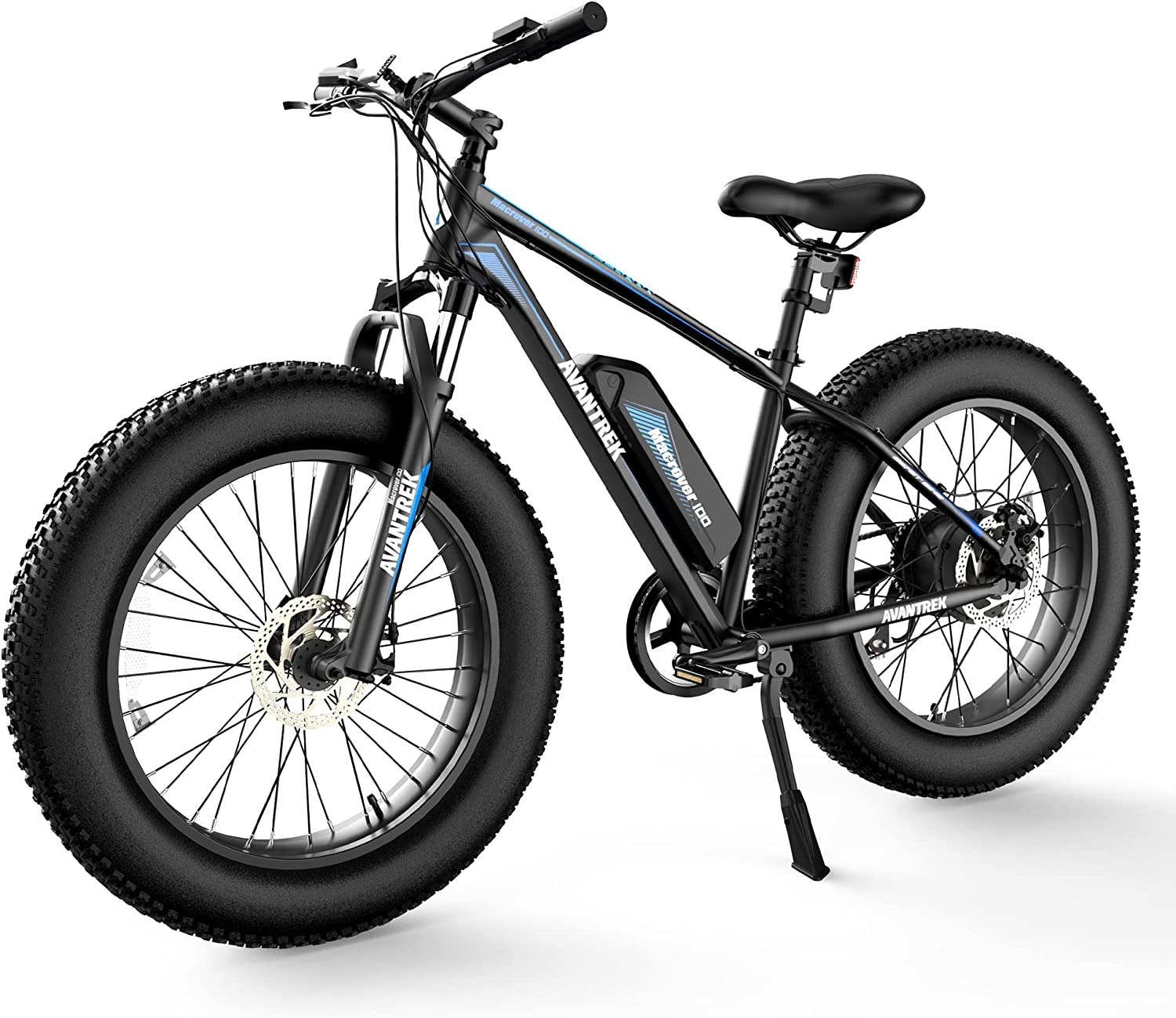AVANTREK MacRover100 Fat Tire Electric Bike w 500W Motor 600