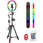 Neewer 10&quot; RGB LED Ring Light - $33.50 + Free Shipping