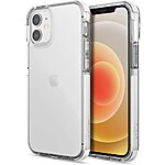 Raptic iPhone 12 Mini CLEAR Case With Anti-Yellow Slim Cover, Shock Absorbing Rubber, Scratch Resistant Protective Case $9.59 + FS w/ Prime or orders $25+