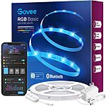 32.8-ft Govee RGB LED Strip Lights w/ Bluetooth $10