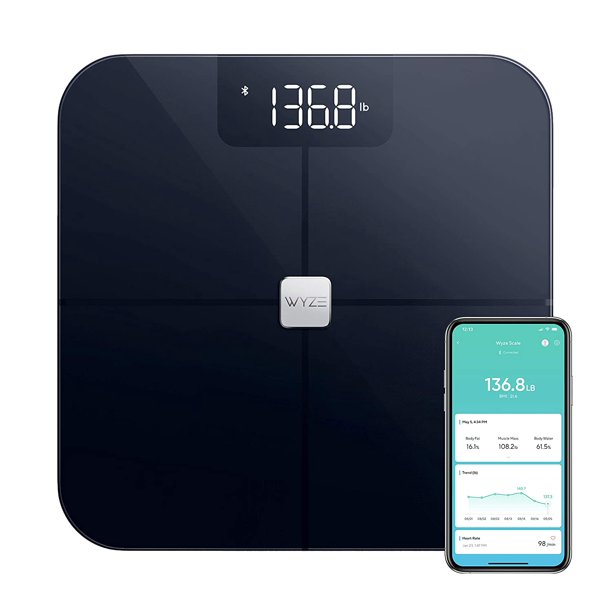 Wyze Smart Scale, Body Fat Digital WiFi Scale and Body - $23.98 @ Walmart