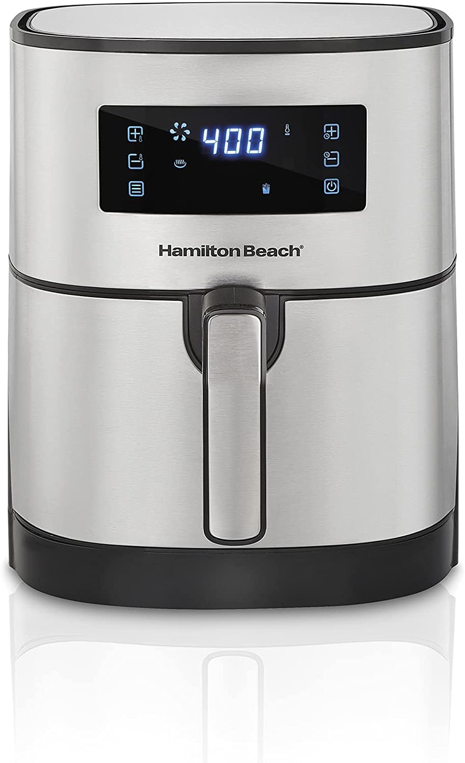 Hamilton Beach 5.8 Quart Digital Air Fryer Oven with 8 Presets, Easy to Clean Nonstick Basket, Black (35075) - $83.99 with Free Shipping ($120 retail)