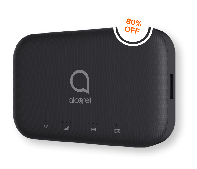 Boost Mobile: 80% OFF Alcatel Linkzone 2 Hotspot + Free Shipping - ONLY $9.99 (New Customers Only)