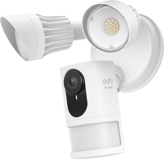 eufy Security Outdoor Wired 2K Floodlight Surveillance Camera White T8422J21 - $119.99