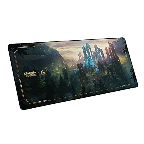 Logitech G840 XL Cloth Gaming Mouse Pad - 0.12 in Thin, Stable Rubber Base, Performance-Tuned Surface, Official League of Legends Edition $19.99 + Free Shipping w/ Prime or on $25+