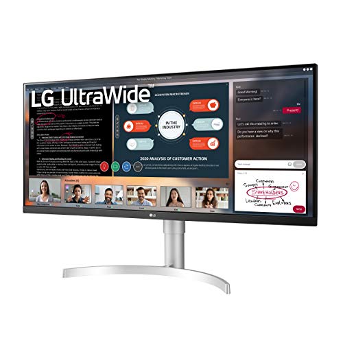 LG 34WN650-W UltraWide Monitor 34" 21:9 FHD (2560 x 1080) IPS Display, VESA DisplayHDR 400, AMD FreeSync, 3-Side Virtually Borderless Design - Silver $249.99 + Free Shipping