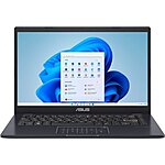ASUS - 14.0&quot; Laptop - Intel Celeron N4020 - 4GB Memory - 64GB eMMC - Star Black $99.99 + Free Shipping