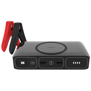 Mophie powerstation go wireless portable car jump store starter with ac outlet and wireless charging