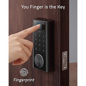 eufy S330 Video Smart Lock Wi-Fi Camera Doorbell Fingerprint Keyless Entry  Door Lock