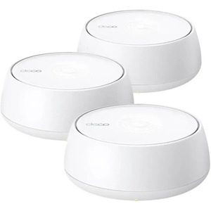 TP-Link - BE5000 Dual-Band Multi-Gig Whole Home Mesh WiFi 7 System 3-Pack (Deco BE5000) - White - $219.99 or $187 with trade in