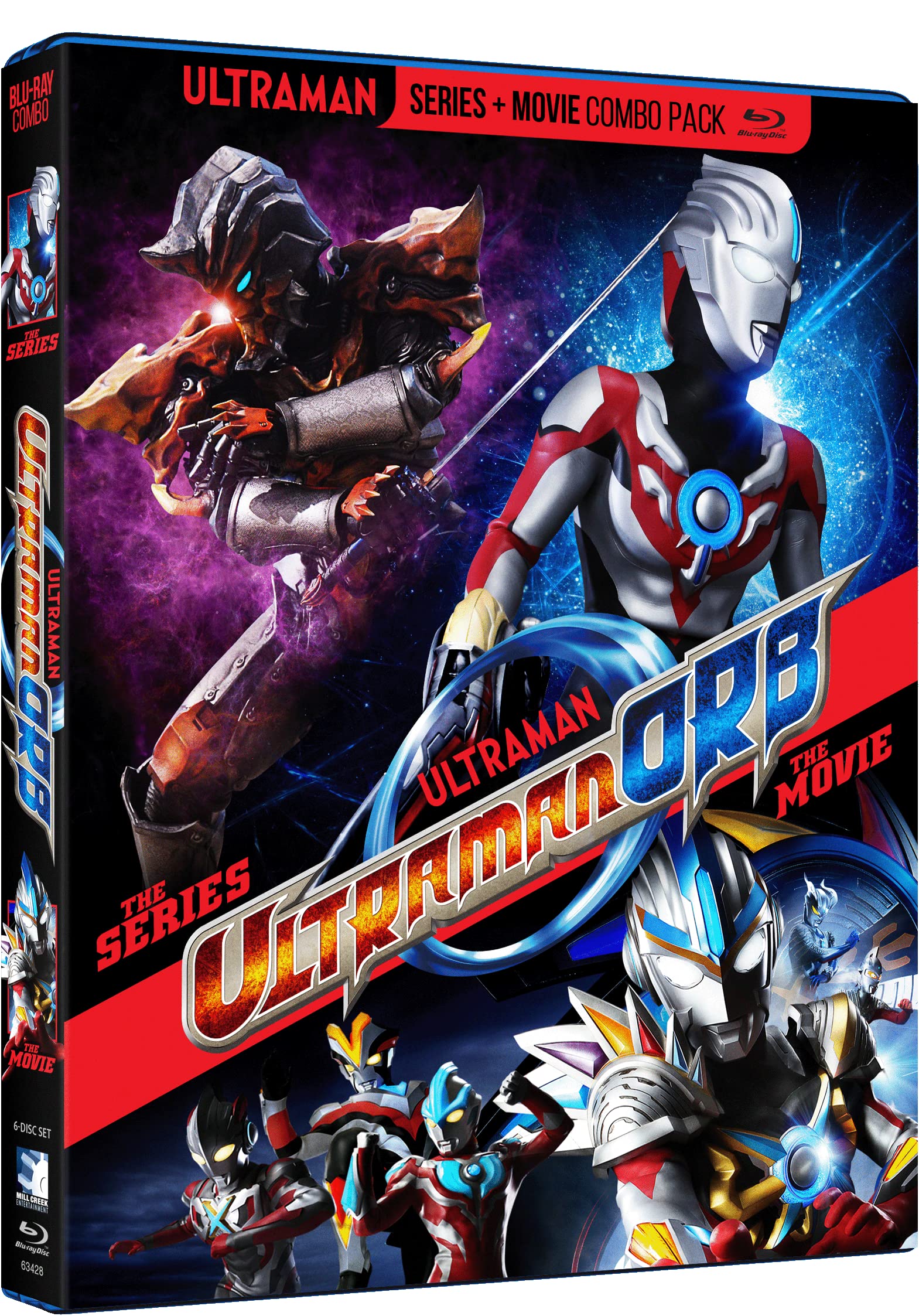 Ultraman Orb - Series & Movie [Blu-ray] and Other Ultra Series on Sale $8.99