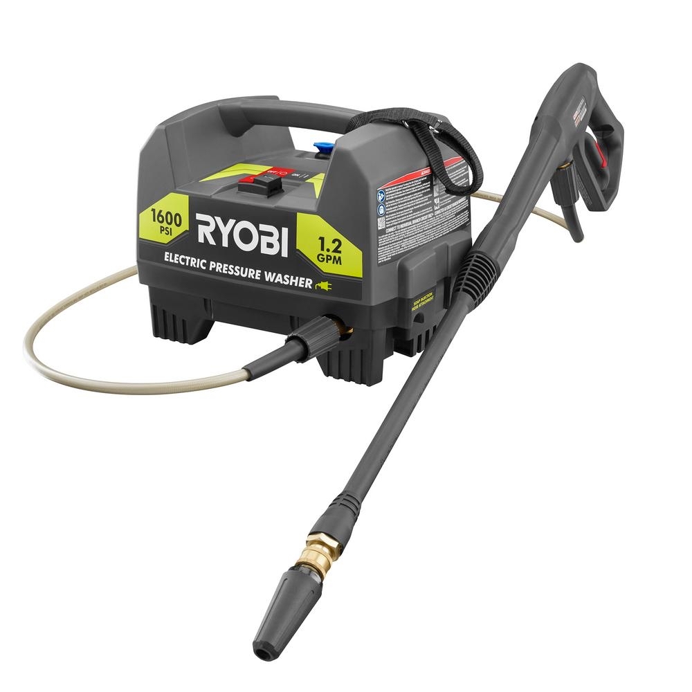 YMMV - RYOBI 1,600 PSI 1.2 GPM Electric Pressure Washer-RY141612 - $78
