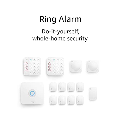 Ring Alarm 14-piece kit (2nd Gen) – home security system with optional 24/7 professional monitoring – Works with Alexa $166.99
