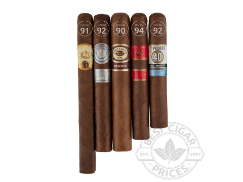 90+ 5 Cigar + Cutter Combo + FS $15
