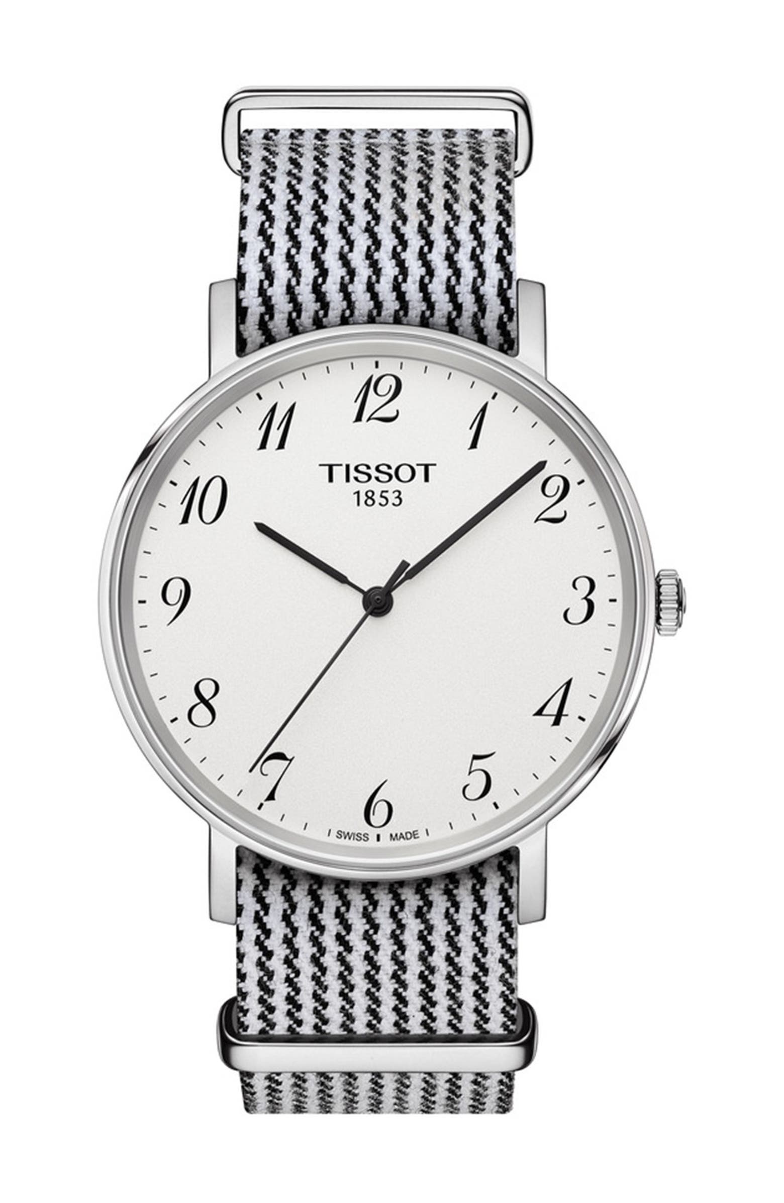 Tissot Everytime Textile Strap 38mm Quartz Watch $90