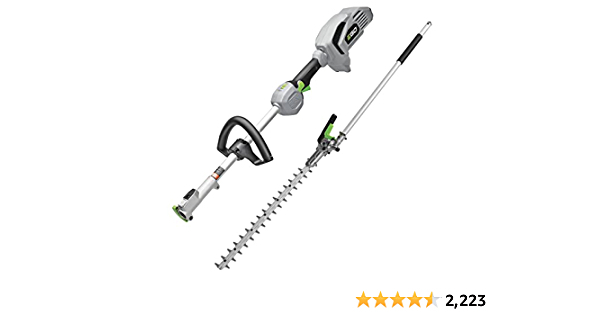 EGO MHT2001 Multi Combo Kit: 20-Inch Hedge Trimmer & Power Head with 2.5Ah Battery & Charger Included - $356.15