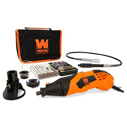 Wen 23114 1 4 Amp High Powered Variable Speed Rotary Tool With