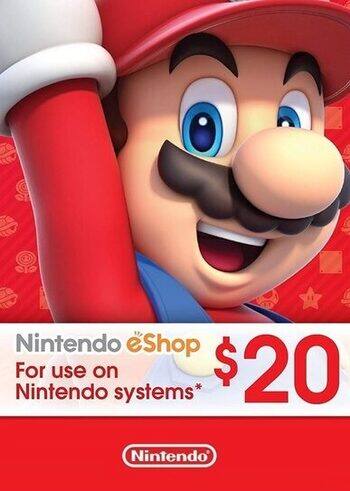 $20 Nintendo eShop Gift Card (Instant e-Delivery) $17.80