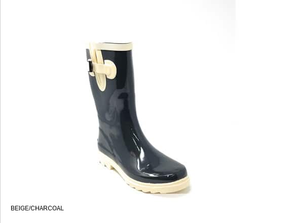Forever Young Women's Rubber Rain Boots - 11" Tall, Multiple Colors, $27.99 + Free Shipping w/ Prime