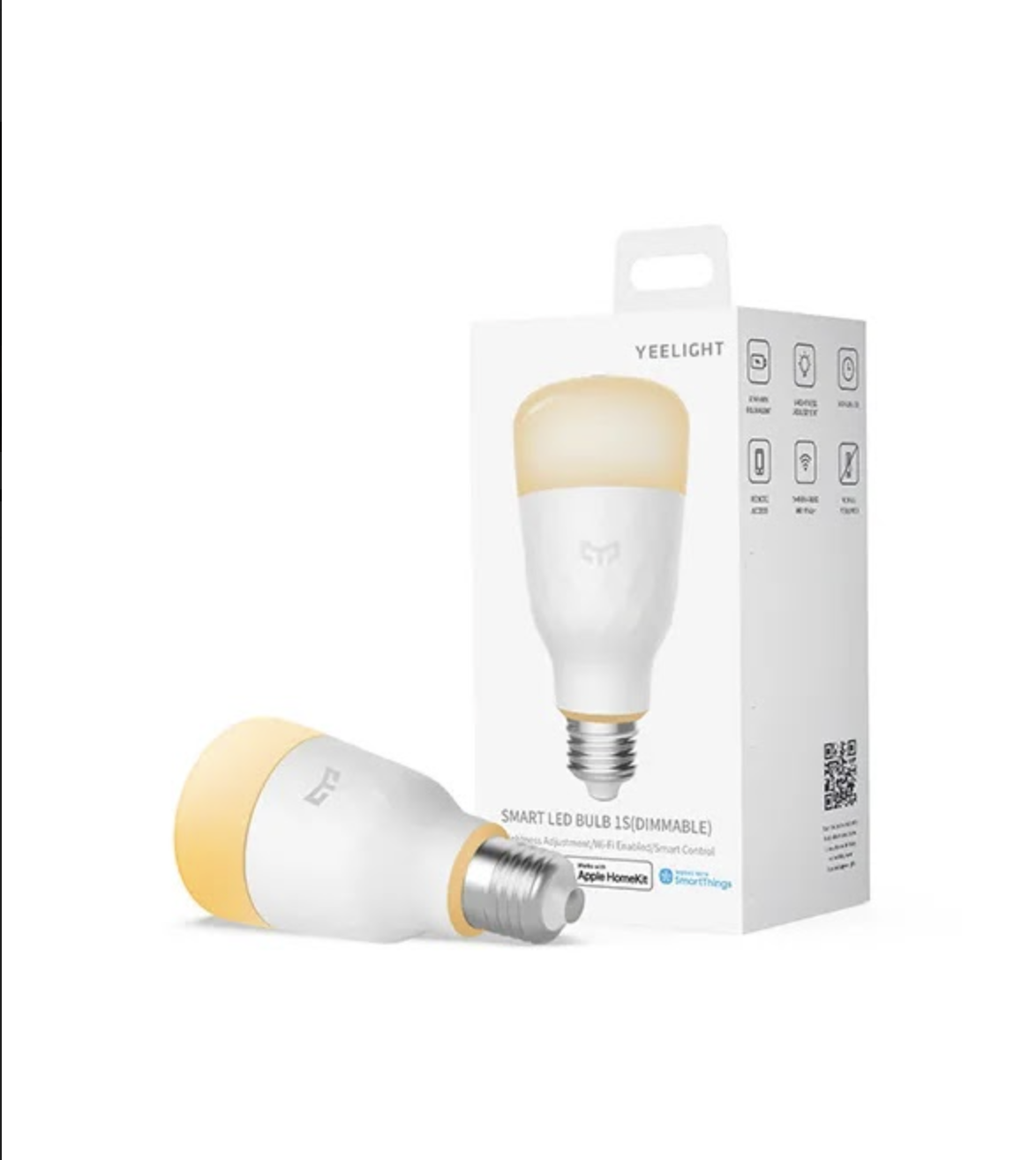 5-Pack, YEELIGHT Smart LED Bulb 1S, Support Apple HomeKit, Alexa, Google Home, IFTTT, 800 lumen A19 Dimmable Bulb, No hub required, $39.99 FS $39.98