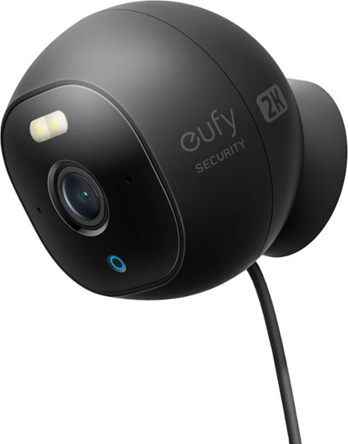 $20 off eufy Security Outdoor Cam 2k Spotlight Wired - White/Black $79.99