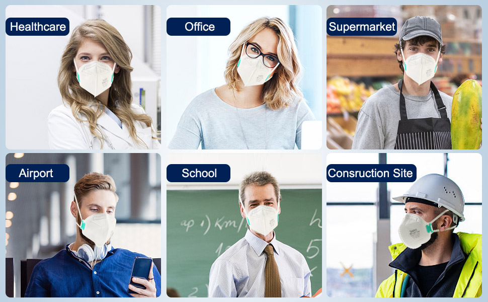 NIOSH Approved N95 Masks, Individually Wrapped, 20-pack $11.90 & free shipping