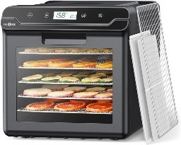 Amazon has Food Dehydrator with 6 Stainless Steel Trays,72H Digital Timer $99.99 + Free Shipping