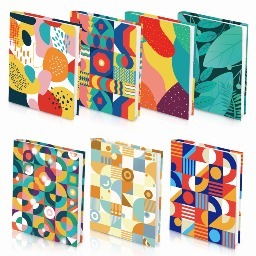 Feela Geometric Pattern Book Covers (7 Pack) $10.19 + Free shipping with Prime or $25+