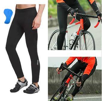 Men's & Women's Padded Cycling Tights Quick Dry Cycling Pants Wicking Breathable Sports Bottoms $14.97+Free Shipping