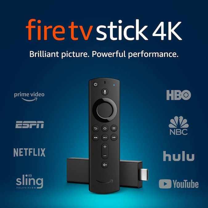 Amazon Fire TV Stick 4K with Alexa Voice Remote, Streaming Media Player - $33.98