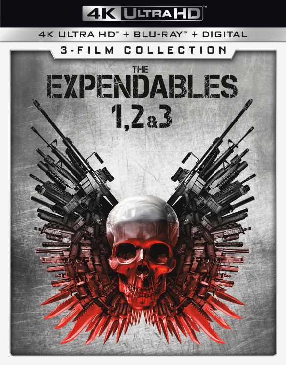 The Expendables: 3-Film Collection [Includes Digital Copy] [4K Ultra HD Blu-ray/Blu-ray] - $22.99